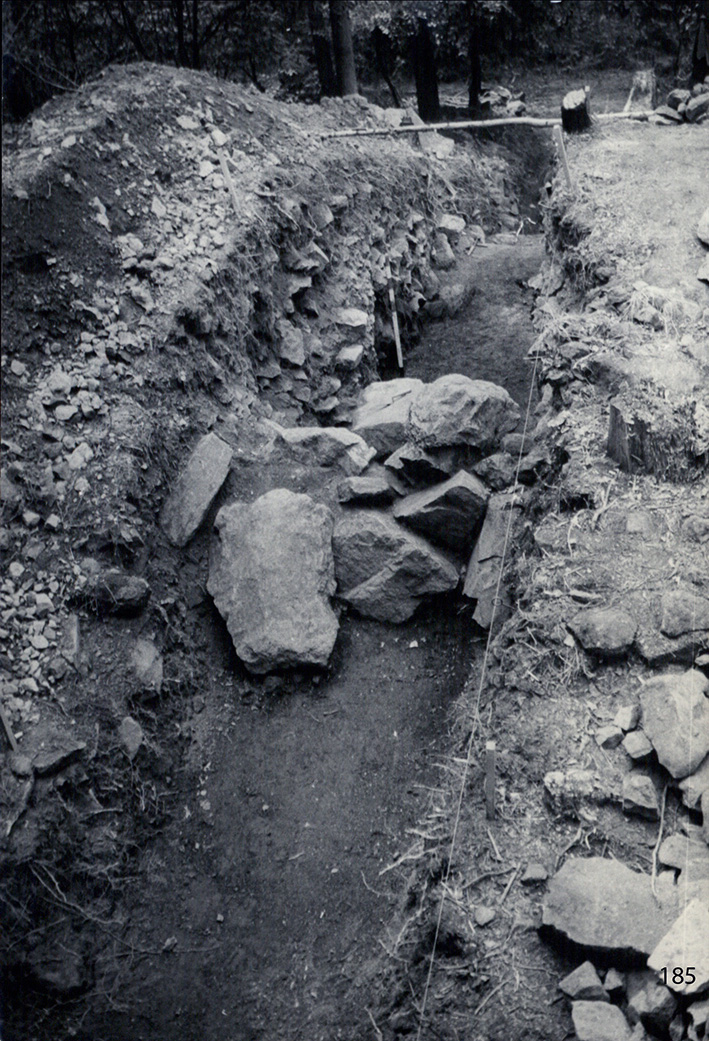 First excavations