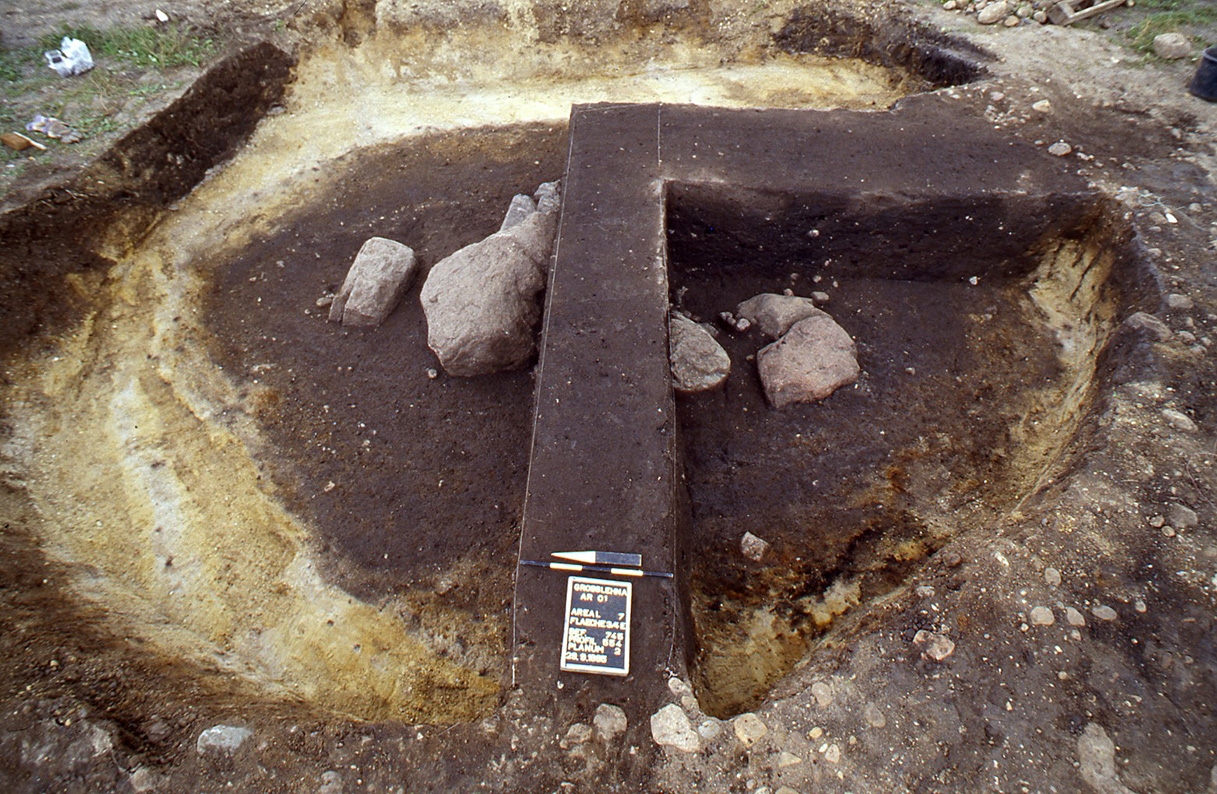 Central pit