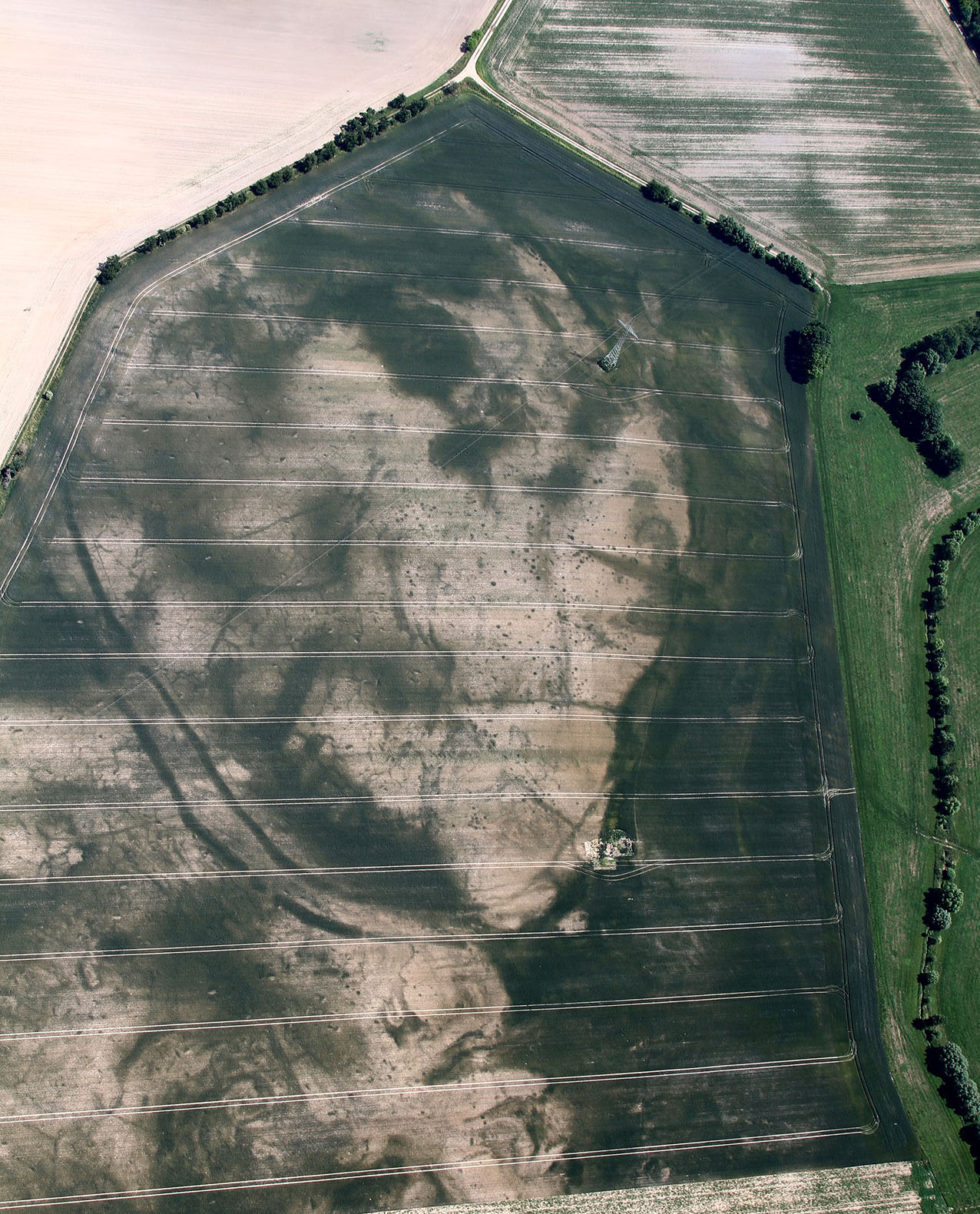 Location of the earthworks