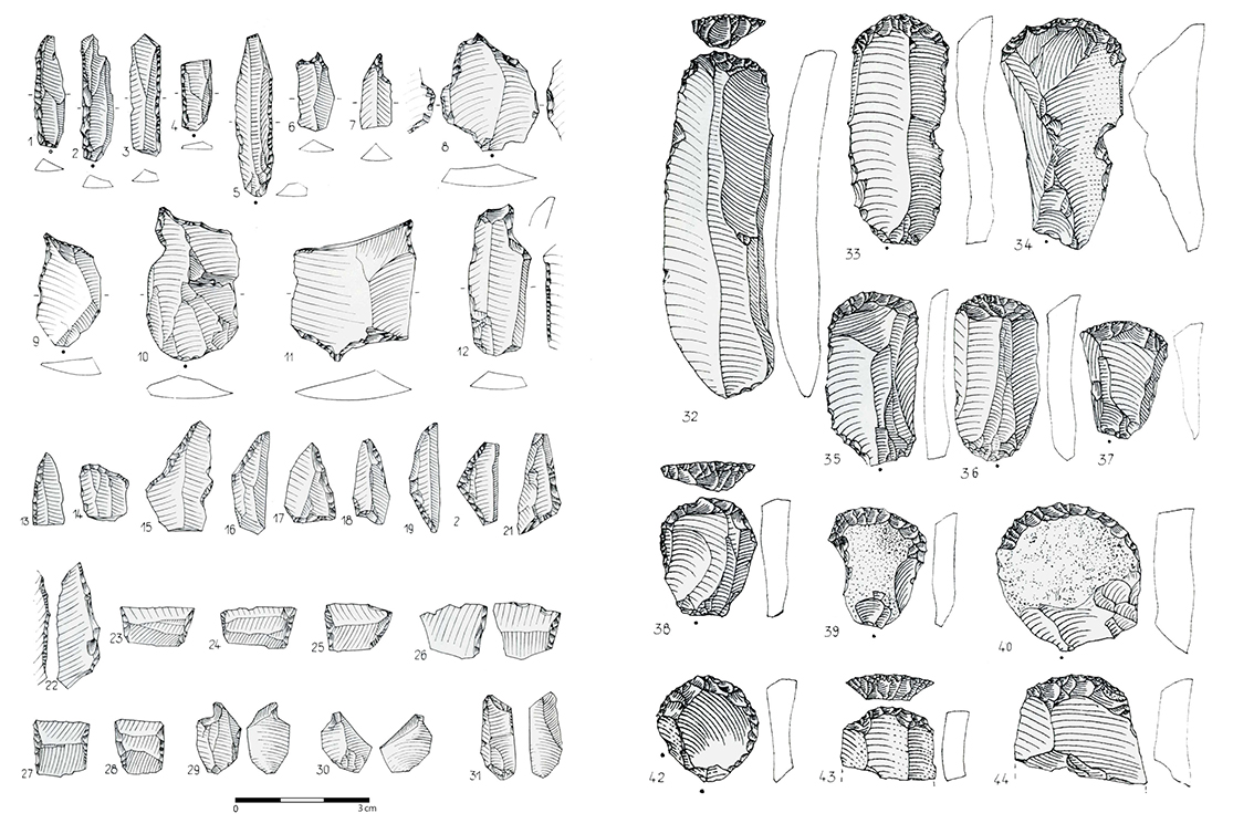Flint artifacts