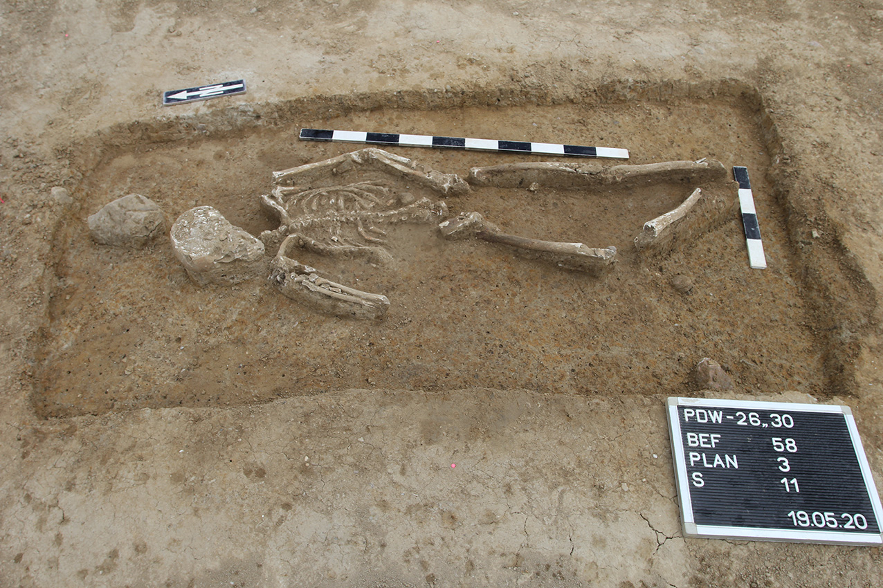 Single grave find 58