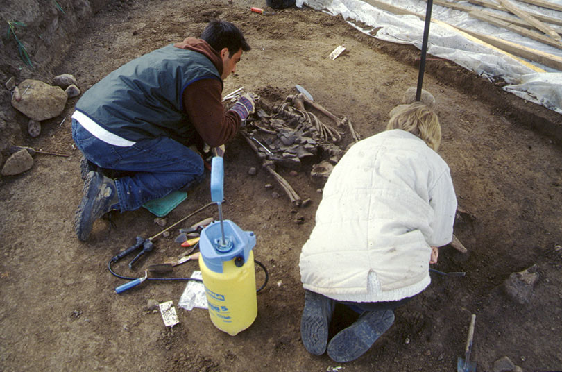 The oldest burial