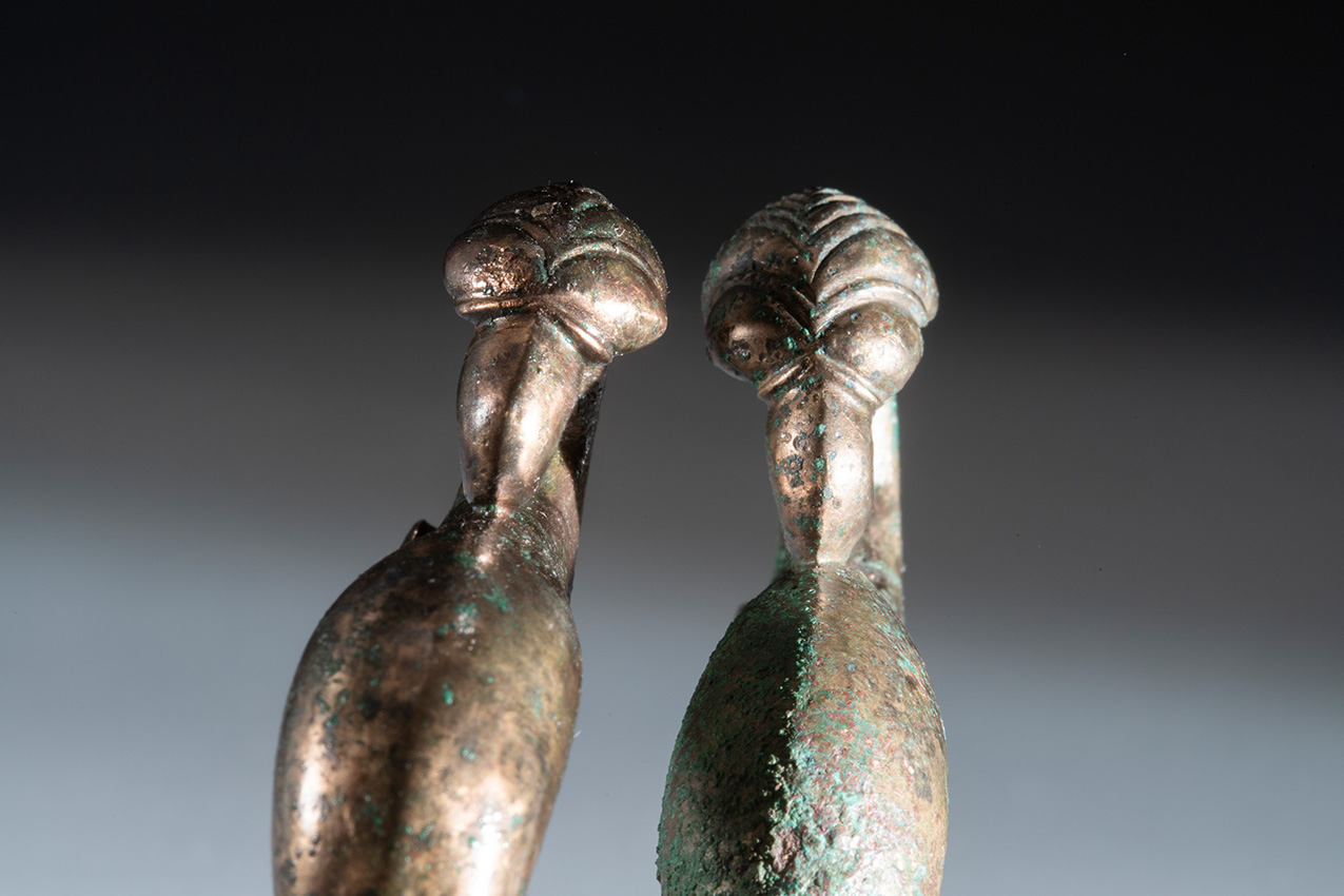 Bird-Head Brooches