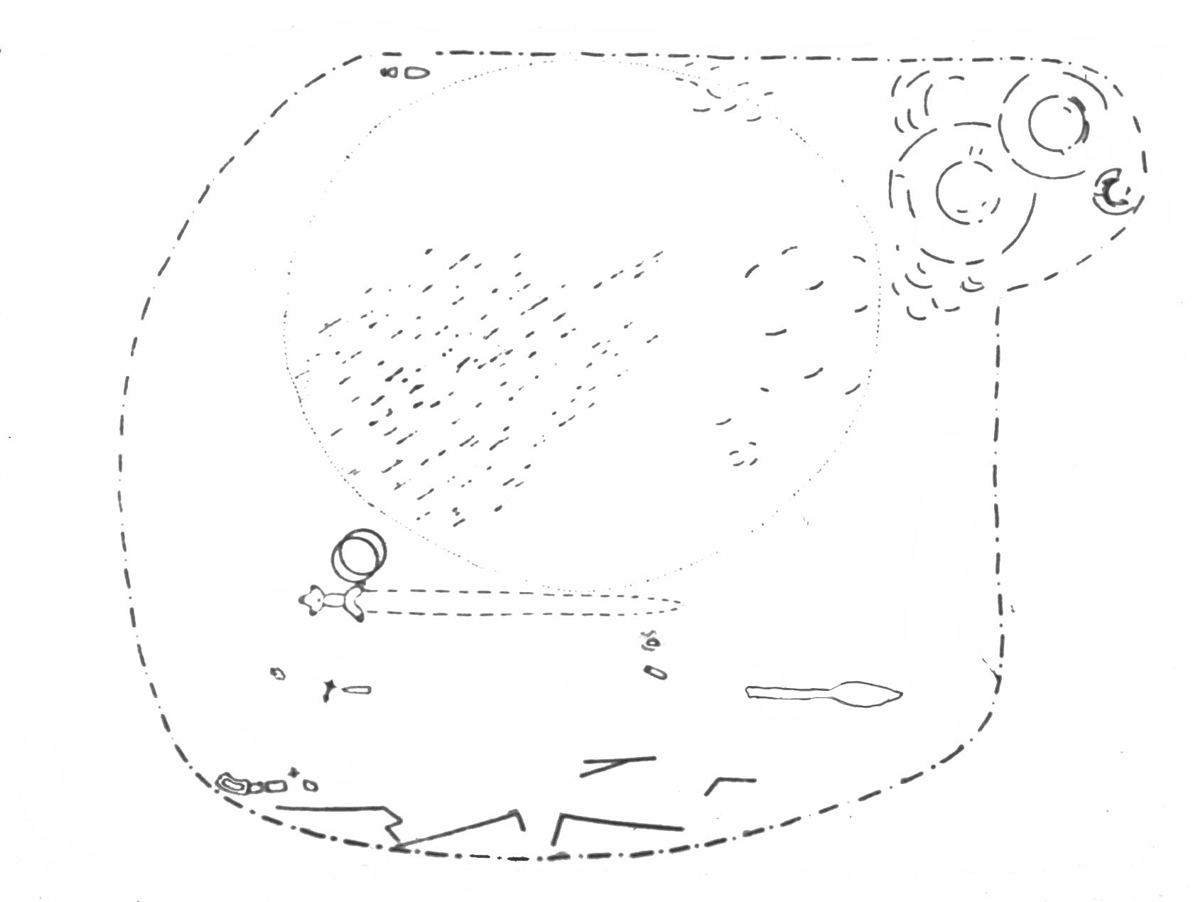 The burial chamber