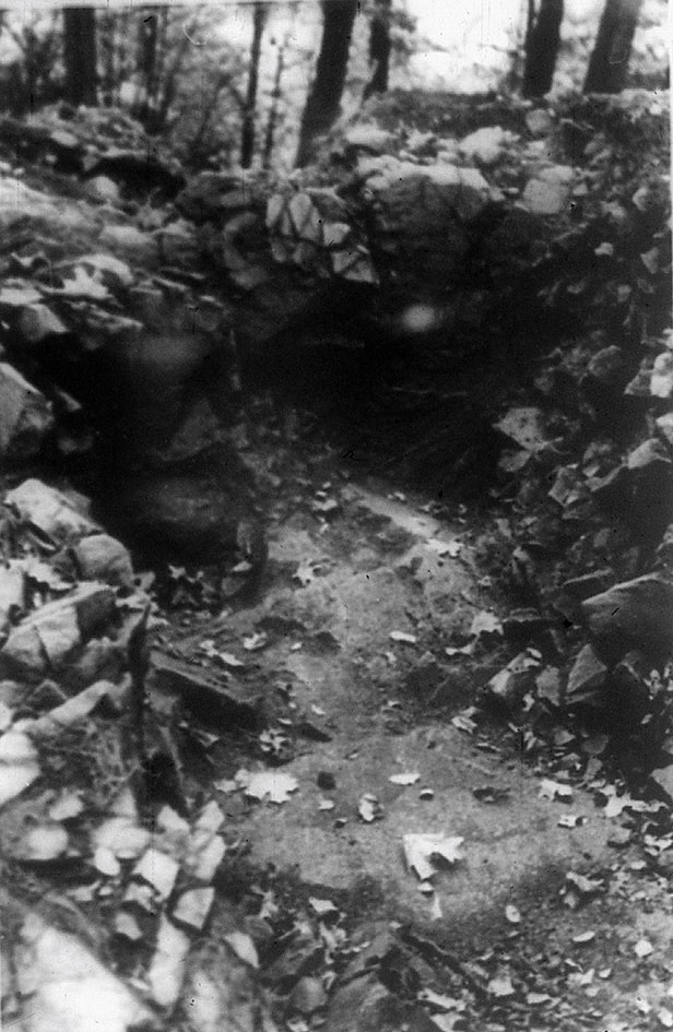 Start of the excavation