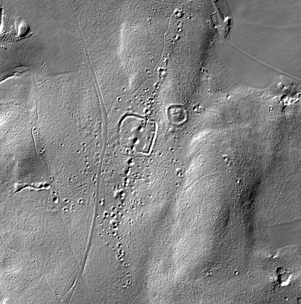 Archaeological traces