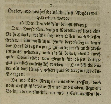 Nicht von Menschenhand geschaffen, aber mißbrauchet…