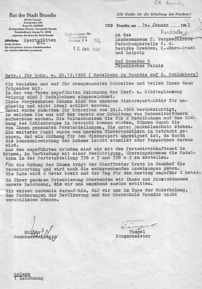 Große Pläne - keine Spuren