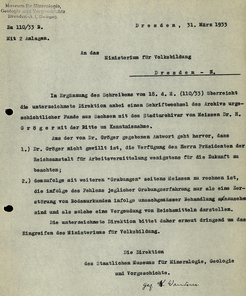 Die Arbeitsverwaltung greift ein