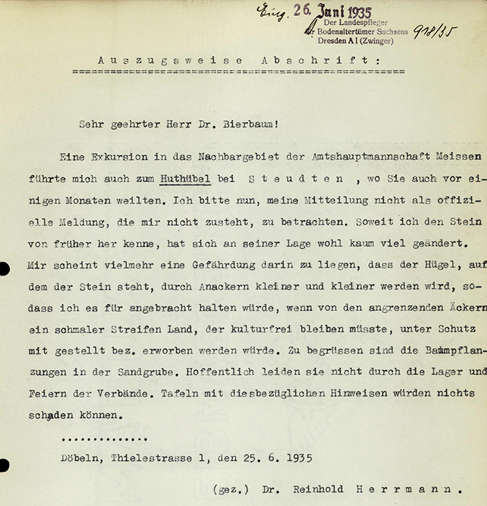 Der Pflug „nagt“ an Fuß und Böschung